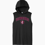 Trinity Warriors <span class="pdp-name-mascot">Trinity Christian Warriors</span> Sport-Tek Men's Competitor Sleeveless Hoodie Front Thumbnail