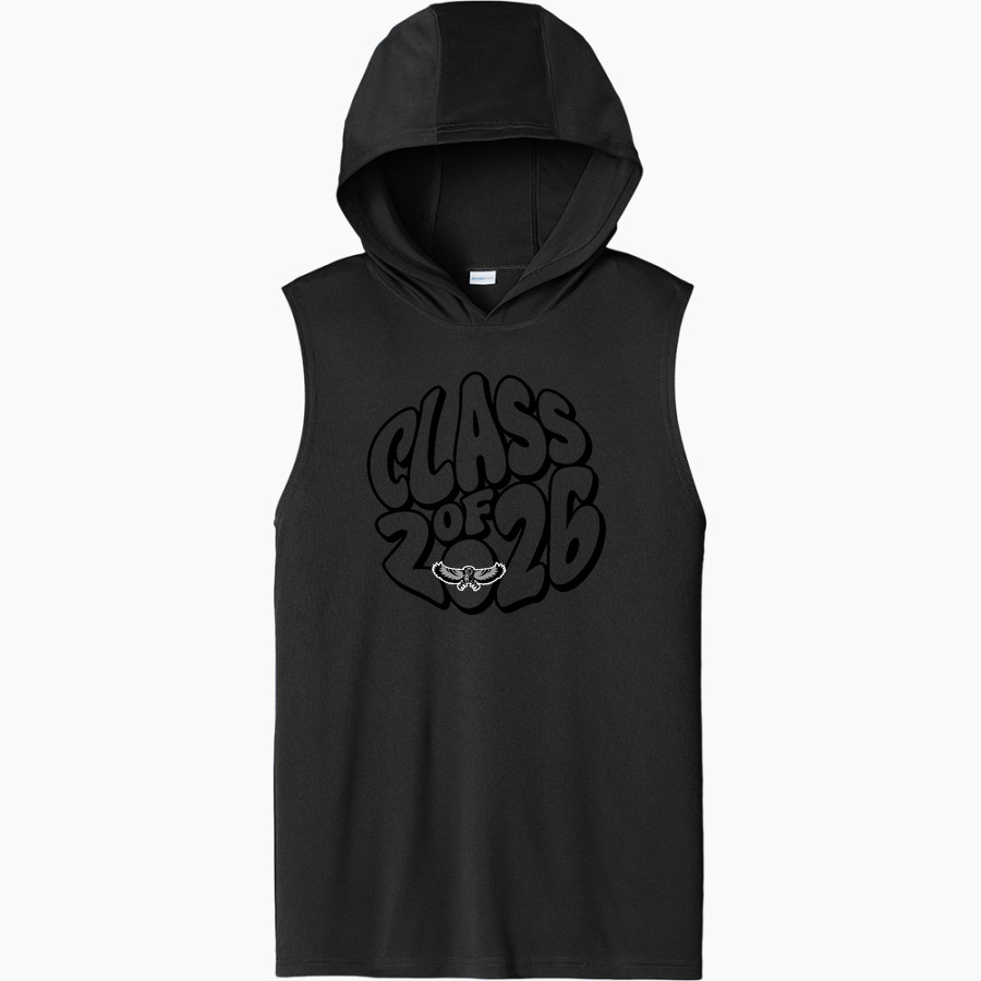 WESTERVILLE CENTRAL WARHAWKS <span class="pdp-name-mascot">WESTERVILLE WARHAWKS</span> Sport-Tek Men's Competitor Sleeveless Hoodie