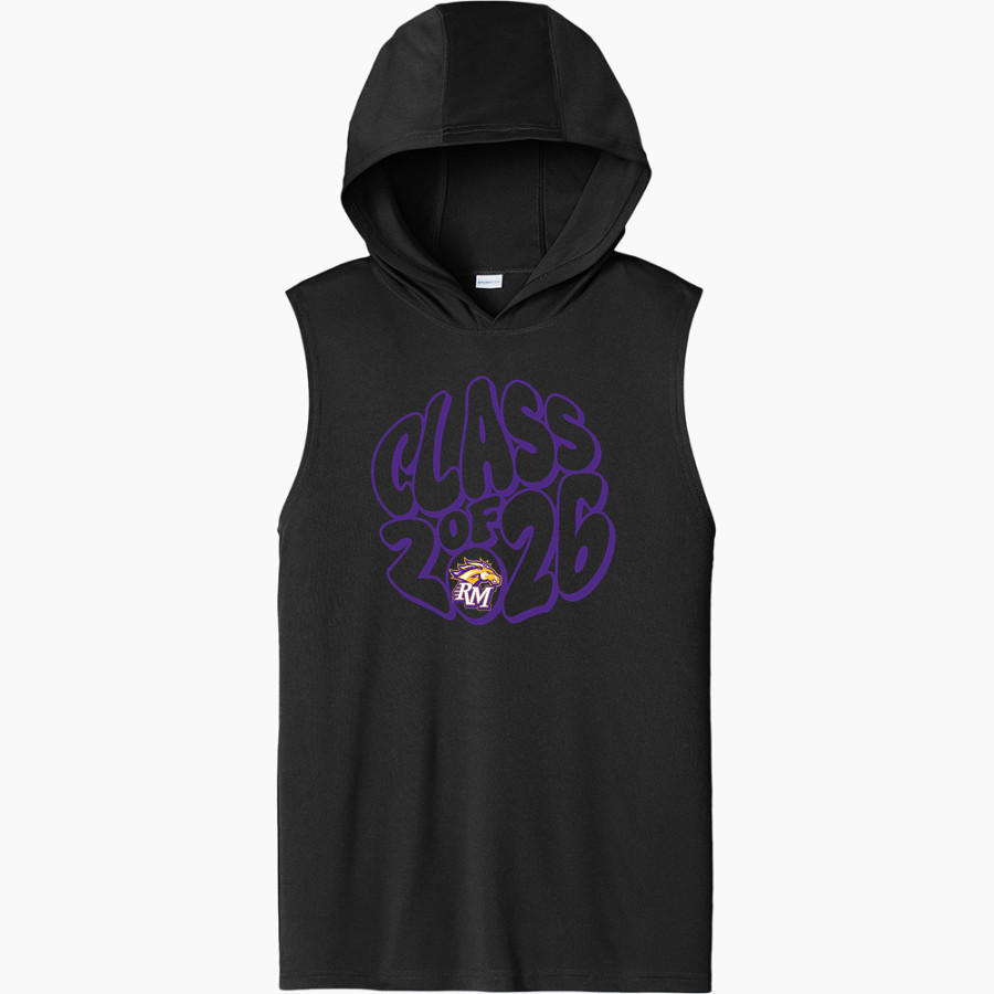 Rolling Meadows Mustangs <span class="pdp-name-mascot">Rolling Meadows High School Mustangs</span> Sport-Tek Men's Competitor Sleeveless Hoodie