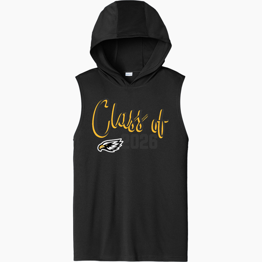YES PREP EISENHOWER EAGLES <span class="pdp-name-mascot">YES PREP EISENHOWER EAGLES</span> Sport-Tek Men's Competitor Sleeveless Hoodie