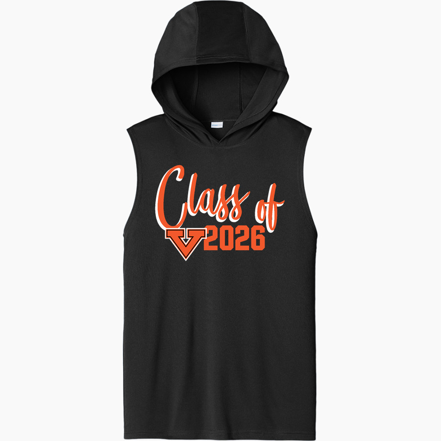 Jackson Pathways Vikings <span class="pdp-name-mascot">Jackson Pathways Vikings</span> Sport-Tek Men's Competitor Sleeveless Hoodie