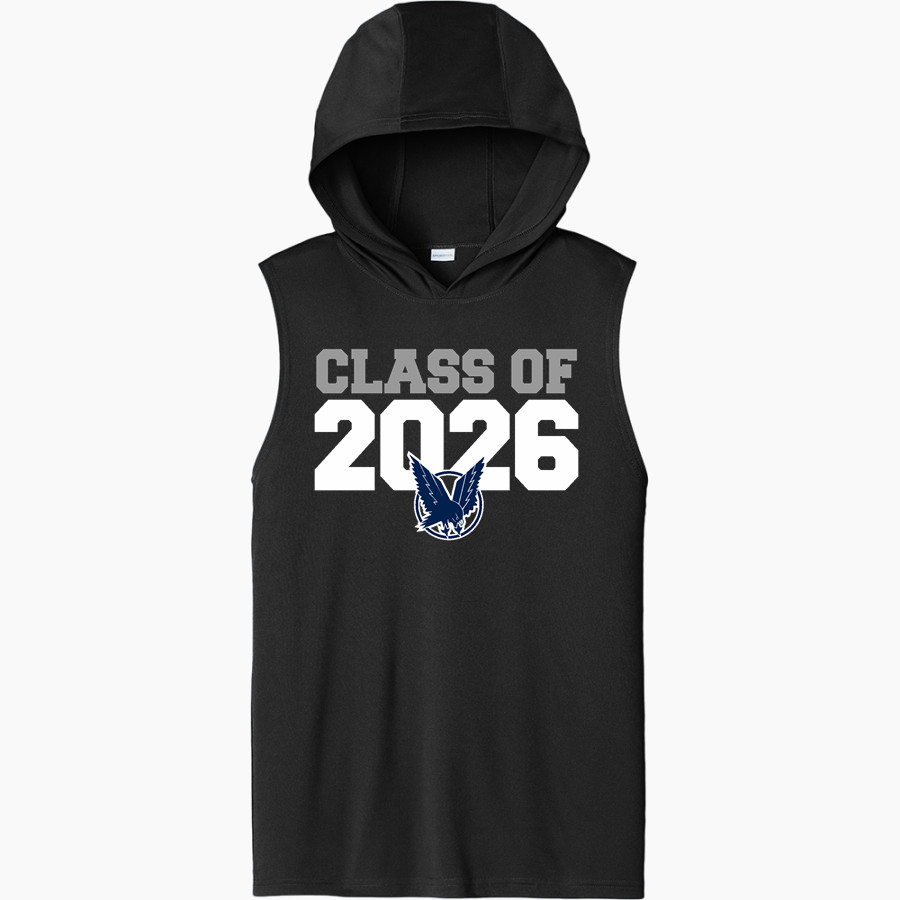 MAUMEE VALLEY COUNTRY DAY SCHOOL HAWKS Sport-Tek Men's Competitor Sleeveless Hoodie