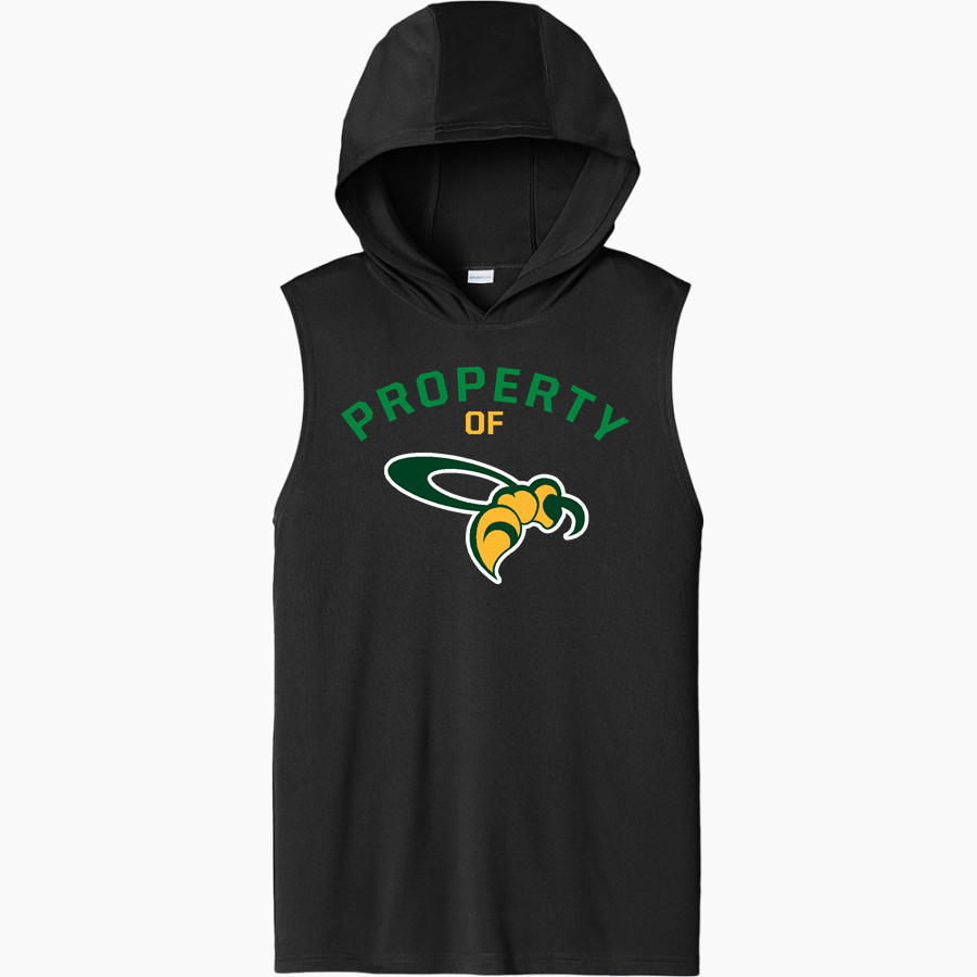 PLAINVIEW HIGH SCHOOL HORNETS Sport-Tek Men's Competitor Sleeveless Hoodie