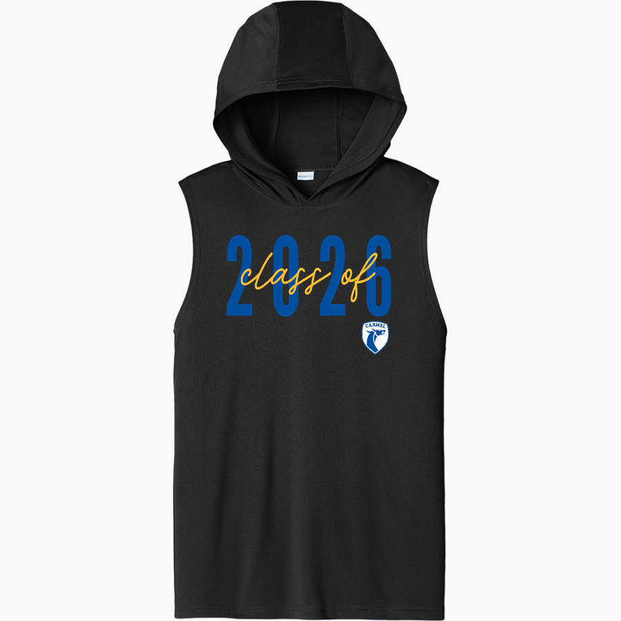 Carmel Greyhounds Greyhounds <span class="pdp-name-mascot">Carmel Greyhounds</span> Sport-Tek Men's Competitor Sleeveless Hoodie