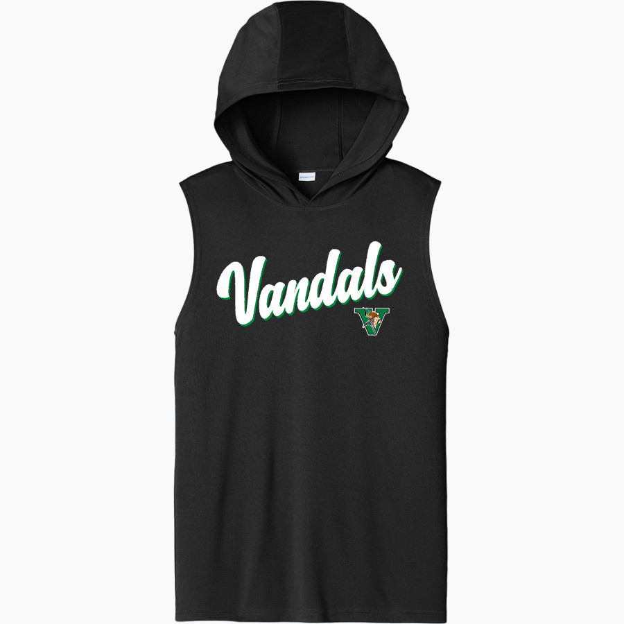 Miami Vandals The Official Online Store Sport-Tek Men's Competitor Sleeveless Hoodie