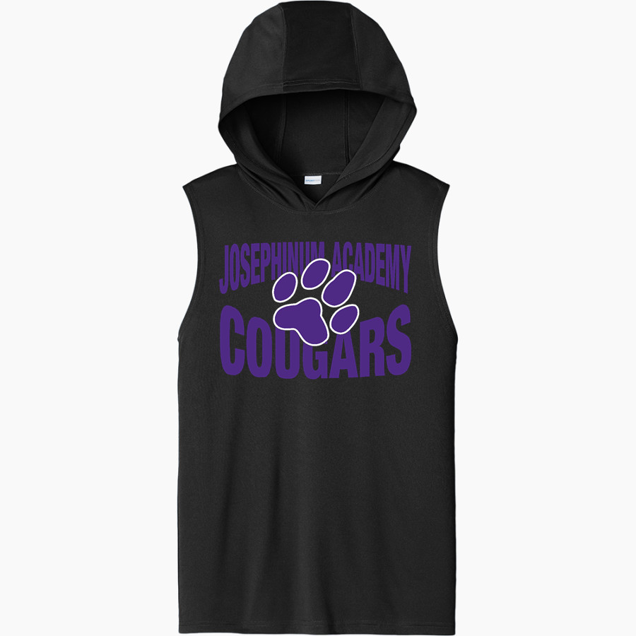 Josephinum Academy of the Sacred Heart <span class="pdp-name-mascot">Josephinum Academy Cougars</span> Sport-Tek Men's Competitor Sleeveless Hoodie