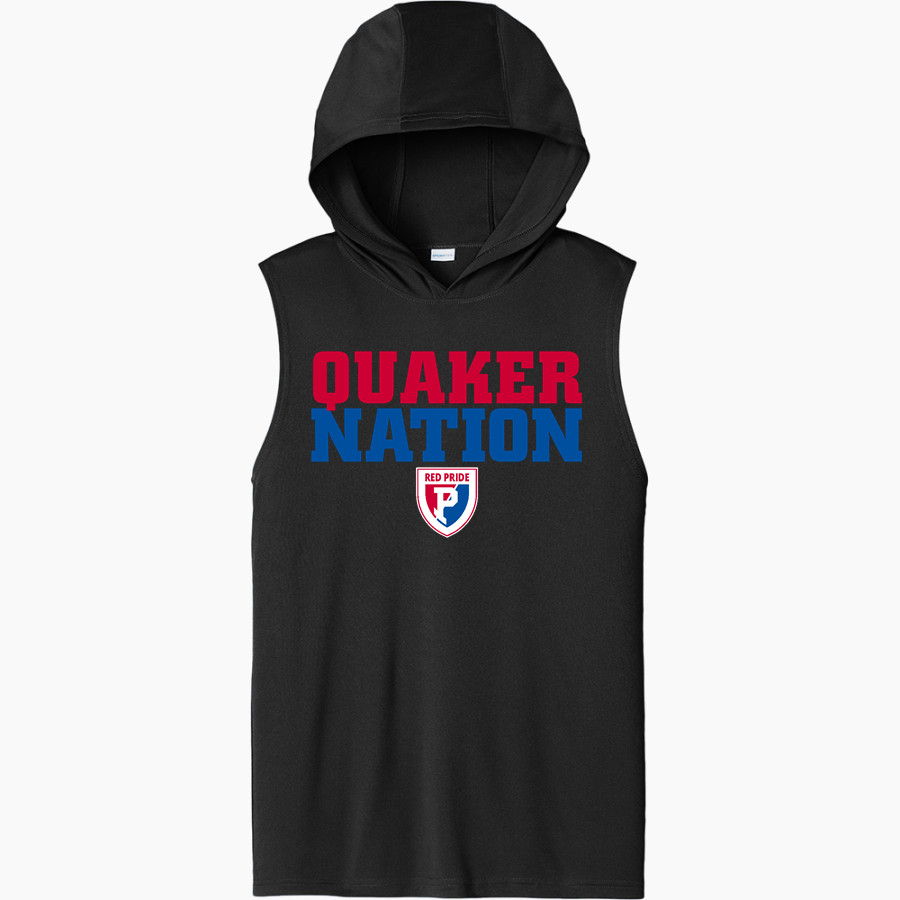 Plainfield Quakers <span class="pdp-name-mascot">Plainfield Quakers</span> Sport-Tek Men's Competitor Sleeveless Hoodie