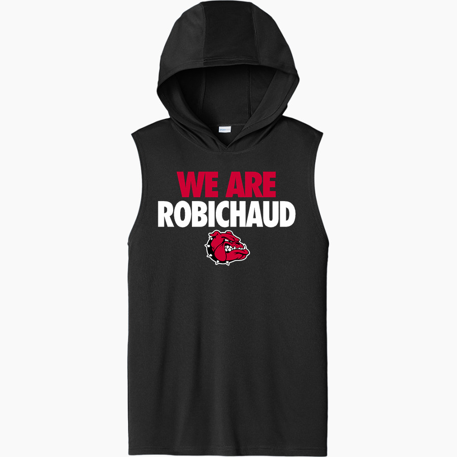 ROBICHAUD HIGH SCHOOL BULLDOGS <span class="pdp-name-mascot">ROBICHAUD BULLDOGS</span> Sport-Tek Men's Competitor Sleeveless Hoodie