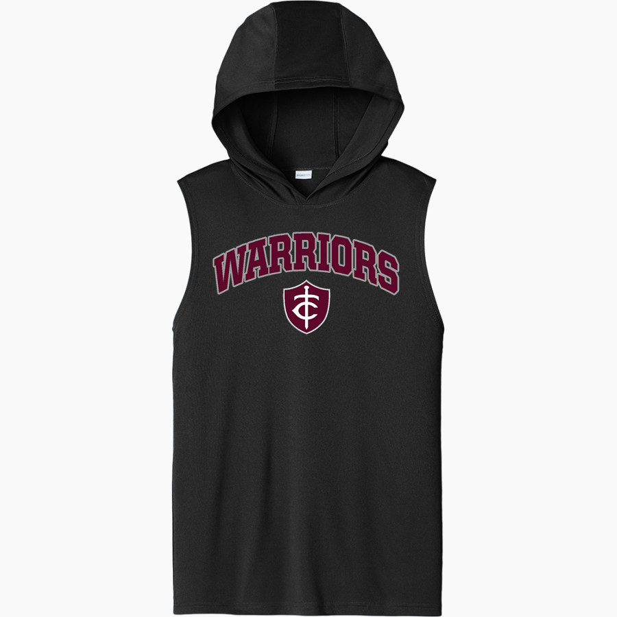 Trinity Warriors <span class="pdp-name-mascot">Trinity Christian Warriors</span> Sport-Tek Men's Competitor Sleeveless Hoodie