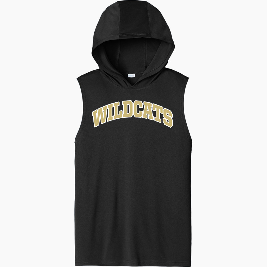 Fabens Wildcats Sport-Tek Men's Competitor Sleeveless Hoodie