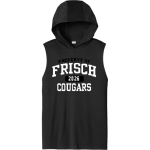 Frisch Cougars <span class="pdp-name-mascot">Frisch Cougars</span> Sport-Tek Men's Competitor Sleeveless Hoodie Front Thumbnail