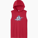 Oxbridge Thunderwolves <span class="pdp-name-mascot">Oxbridge Thunderwolfs</span> Sport-Tek Men's Competitor Sleeveless Hoodie Front Thumbnail