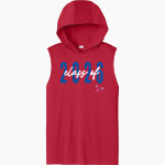 BETH HAVEN CHRISTIAN School Online Apparel Store <span class="pdp-name-mascot">BETH HAVEN CHRISTIAN BEARCATS</span> Sport-Tek Men's Competitor Sleeveless Hoodie Front Thumbnail