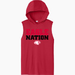 SANTIAM CHRISTIAN HIGH SCHOOL EAGLES <span class="pdp-name-mascot">SANTIAM CHRISTIAN EAGLES</span> Sport-Tek Men's Competitor Sleeveless Hoodie Front Thumbnail