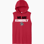 KIMBERLY HIGH SCHOOL BULLDOGS <span class="pdp-name-mascot">KIMBERLY BULLDOGS</span> Sport-Tek Men's Competitor Sleeveless Hoodie Front Thumbnail