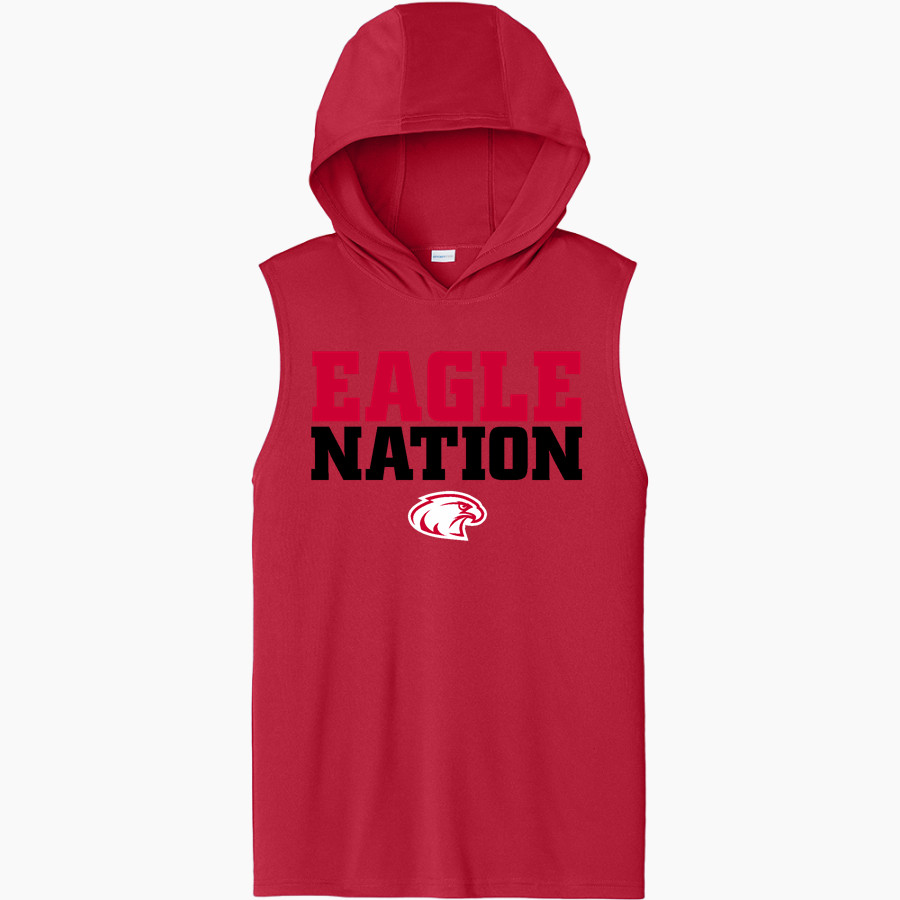 SANTIAM CHRISTIAN HIGH SCHOOL EAGLES <span class="pdp-name-mascot">SANTIAM CHRISTIAN EAGLES</span> Sport-Tek Men's Competitor Sleeveless Hoodie