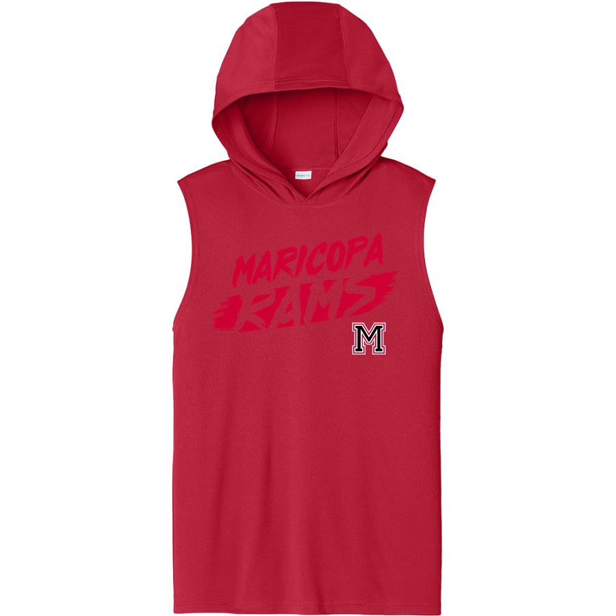 MARICOPA HIGH SCHOOL RAMS <span class="pdp-name-mascot">MARICOPA RAMS</span> Sport-Tek Men's Competitor Sleeveless Hoodie