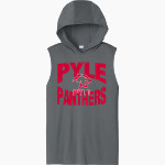 Pyle Panthers <span class="pdp-name-mascot">Pyle Middle School Panthers</span> Sport-Tek Men's Competitor Sleeveless Hoodie Front Thumbnail