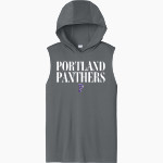 Portland Panthers <span class="pdp-name-mascot">Portland Panthers</span> Sport-Tek Men's Competitor Sleeveless Hoodie Front Thumbnail