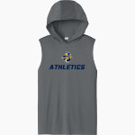 Carleton Athletics Knights <span class="pdp-name-mascot">Carleton College Knights</span> Sport-Tek Men's Competitor Sleeveless Hoodie Front Thumbnail