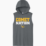 Catonsville Comets <span class="pdp-name-mascot">Catonsville Comets</span> Sport-Tek Men's Competitor Sleeveless Hoodie Front Thumbnail