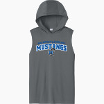 MacArthur Elementary Mustangs Sport-Tek Men's Competitor Sleeveless Hoodie Front Thumbnail