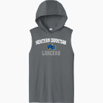 Western Christian Lancers <span class="pdp-name-mascot">Western Christian Lancers</span> Sport-Tek Men's Competitor Sleeveless Hoodie Front Thumbnail