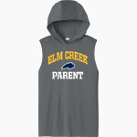 Elm Creek Buffaloes <span class="pdp-name-mascot">Elm Creek Buffaloes</span> Sport-Tek Men's Competitor Sleeveless Hoodie Front Thumbnail