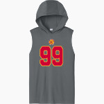 Roxana Shells <span class="pdp-name-mascot">Roxana Shells</span> Sport-Tek Men's Competitor Sleeveless Hoodie Front Thumbnail