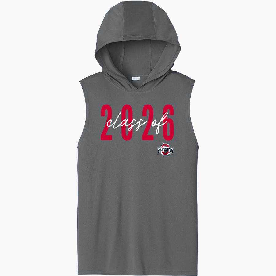 Oakland Patriots <span class="pdp-name-mascot">Oakland Patriots</span> Sport-Tek Men's Competitor Sleeveless Hoodie