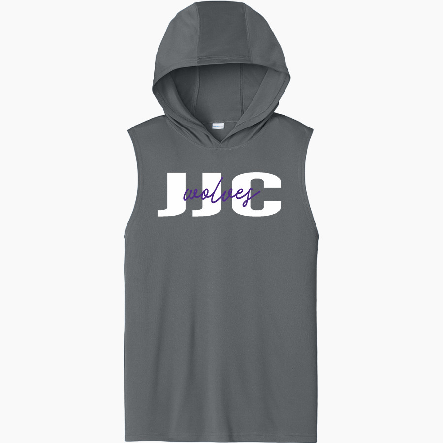 JJC Wolves <span class="pdp-name-mascot">JJC Wolves</span> Sport-Tek Men's Competitor Sleeveless Hoodie