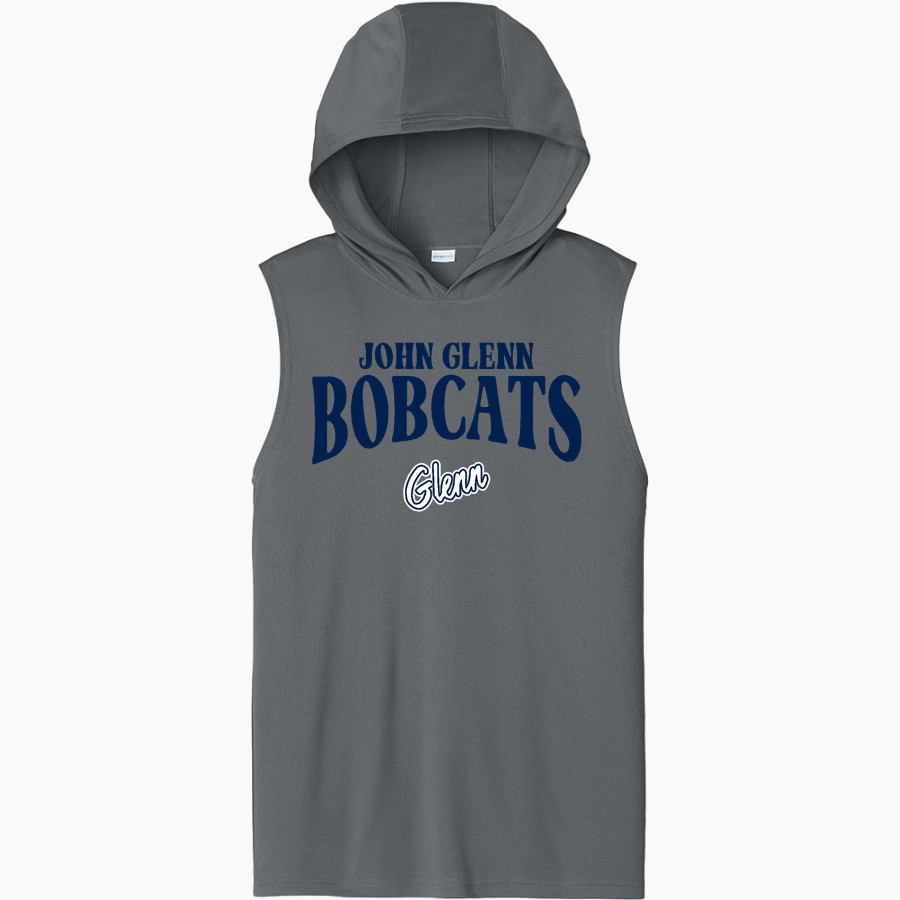John Glenn Bobcats Sport-Tek Men's Competitor Sleeveless Hoodie