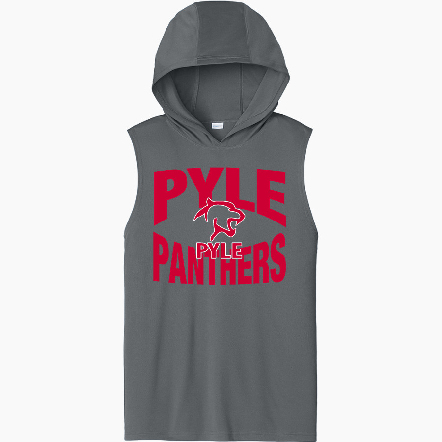 Pyle Panthers <span class="pdp-name-mascot">Pyle Middle School Panthers</span> Sport-Tek Men's Competitor Sleeveless Hoodie