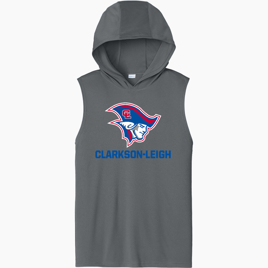 Clarkson-Leigh Patriots Sport-Tek Men's Competitor Sleeveless Hoodie
