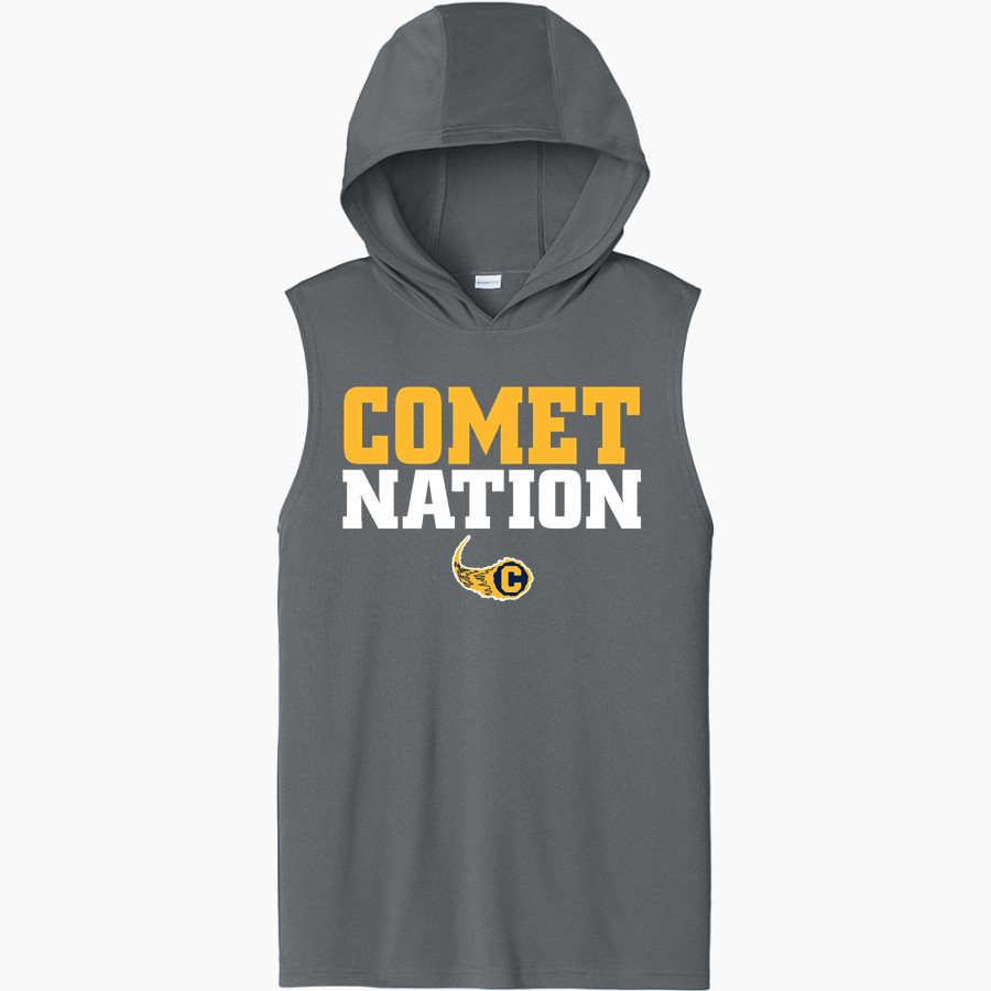 Catonsville Comets <span class="pdp-name-mascot">Catonsville Comets</span> Sport-Tek Men's Competitor Sleeveless Hoodie