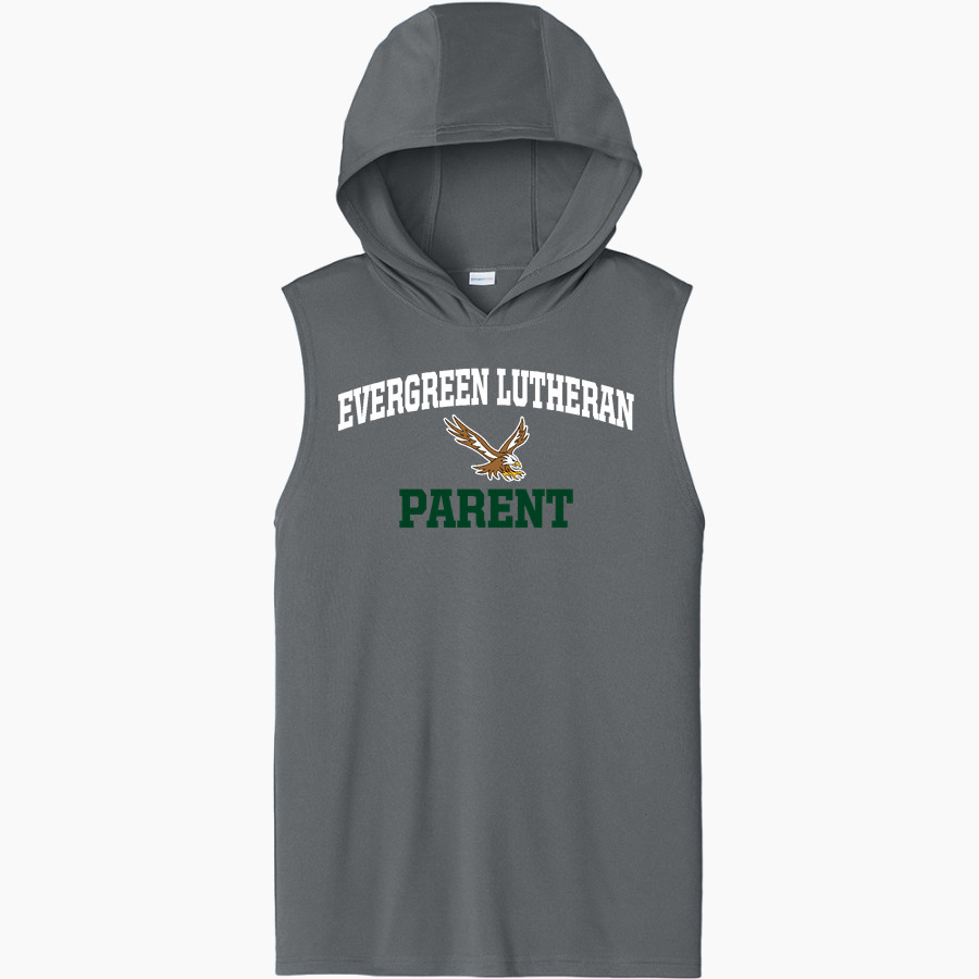 Evergreen Lutheran Eagles <span class="pdp-name-mascot">Evergreen Lutheran Eagles</span> Sport-Tek Men's Competitor Sleeveless Hoodie