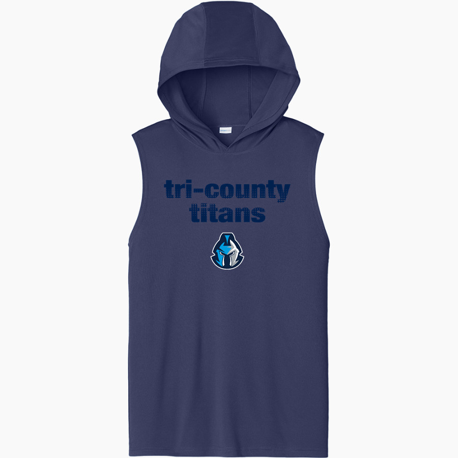 Tri-County Titans <span class="pdp-name-mascot">Tri-County Titans</span> Sport-Tek Men's Competitor Sleeveless Hoodie