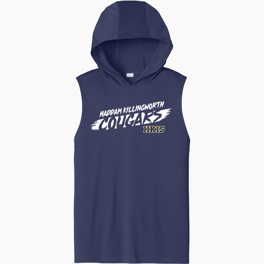 Haddam Killingworth Cougars Online Store Sport-Tek Men's Competitor Sleeveless Hoodie