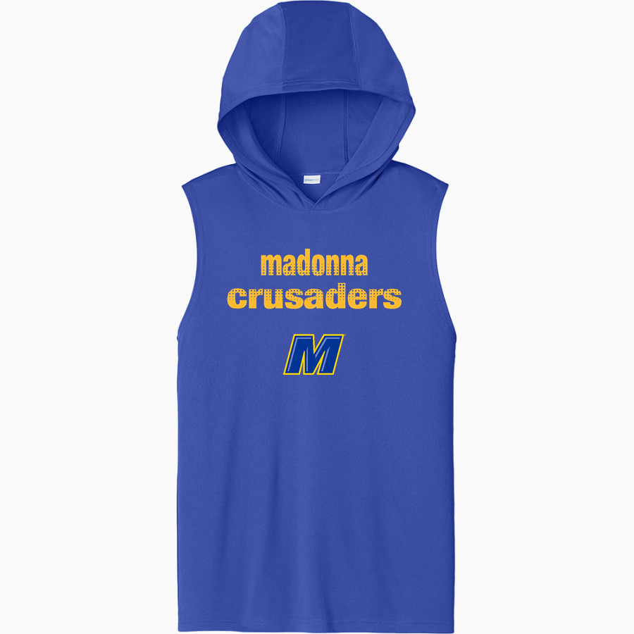 Madonna Crusaders <span class="pdp-name-mascot">Madonna Crusaders</span> Sport-Tek Men's Competitor Sleeveless Hoodie