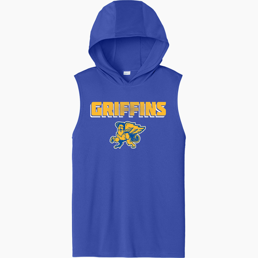 ARCHIMEDES ACADEMY Griffins Sport-Tek Men's Competitor Sleeveless Hoodie