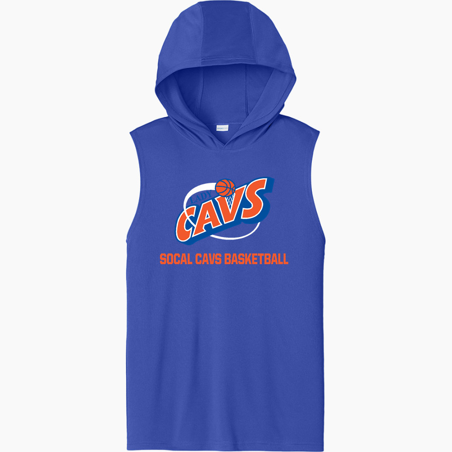 Socal CAVS Basketball CAVS <span class="pdp-name-mascot">CAVS Youth Basketball</span> Sport-Tek Men's Competitor Sleeveless Hoodie