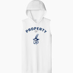 Lawrence University Vikings Online Store <span class="pdp-name-mascot">Lawrence</span> Sport-Tek Men's Competitor Sleeveless Hoodie Front Thumbnail