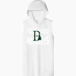 PROCTOR ACADEMY HORNETS <span class="pdp-name-mascot">PROCTOR ACADEMY HORNETS</span> Sport-Tek Men's Competitor Sleeveless Hoodie Front Thumbnail