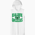Bear Creek Grizzlies Sport-Tek Men's Competitor Sleeveless Hoodie Front Thumbnail