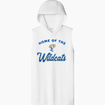 WATERFORD HIGH SCHOOL WILDCATS <span class="pdp-name-mascot">WATERFORD WILDCATS</span> Sport-Tek Men's Competitor Sleeveless Hoodie Front Thumbnail