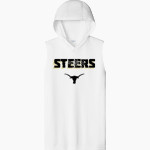 BIG SPRING HIGH SCHOOL STEERS Sport-Tek Men's Competitor Sleeveless Hoodie Front Thumbnail