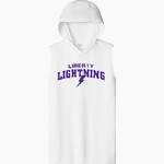 LIBERTY HIGH SCHOOL LIGHTNING <span class="pdp-name-mascot">LIBERTY LIGHTNING</span> Sport-Tek Men's Competitor Sleeveless Hoodie Front Thumbnail