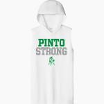 MORIARTY HIGH SCHOOL PINTOS Sport-Tek Men's Competitor Sleeveless Hoodie Front Thumbnail