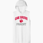 OAK GROVE HIGH SCHOOL TIGERS <span class="pdp-name-mascot">OAK GROVE TIGERS</span> Sport-Tek Men's Competitor Sleeveless Hoodie Front Thumbnail
