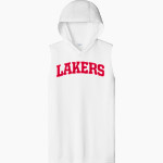 Spring Lake Lakers <span class="pdp-name-mascot">Spring Lake Lakers</span> Sport-Tek Men's Competitor Sleeveless Hoodie Front Thumbnail